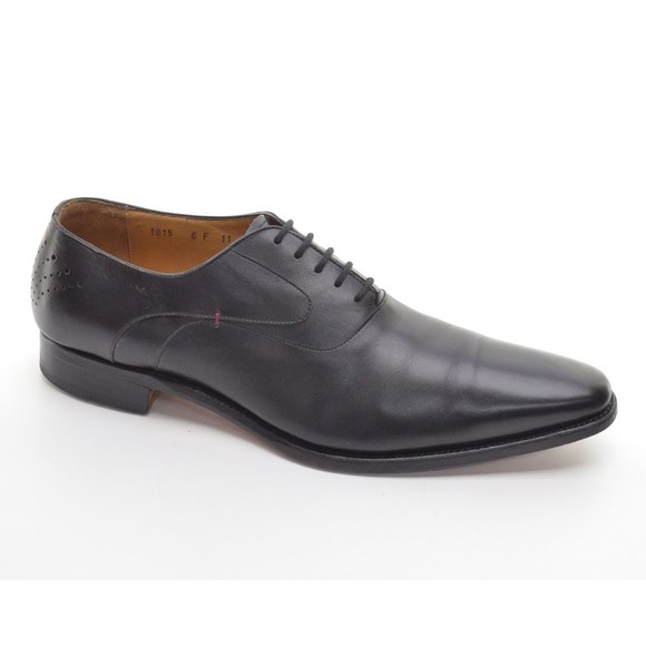 Men Louis Boston Black Chisel Toe Derby Oxfords 11 D main image 8